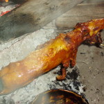 Guinea pig roasting